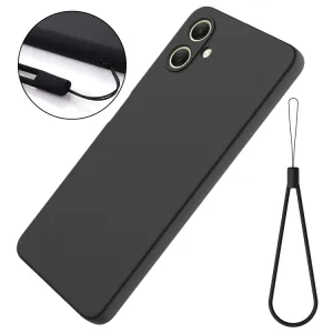 RUBBER Ochranný obal pre Samsung Galaxy A06 čierny