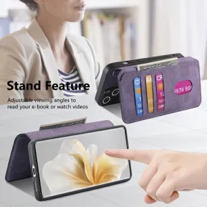 CASENEO MAGSAFE Peňaženkový obal 2v1 Vivo V40 Lite 5G fialový