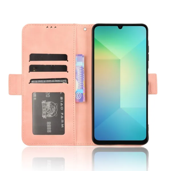 SLOT Peňaženkový obal pre Samsung Galaxy A06 ružový