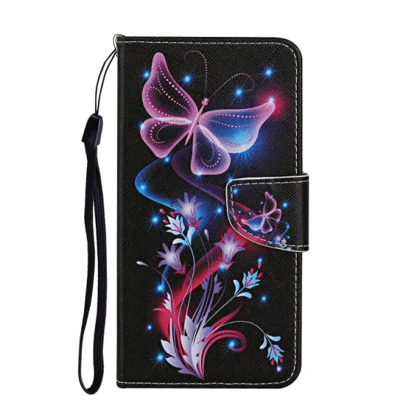 ART Peňaženkový kryt pre Samsung Galaxy A06 FLYING BUTTERFLY