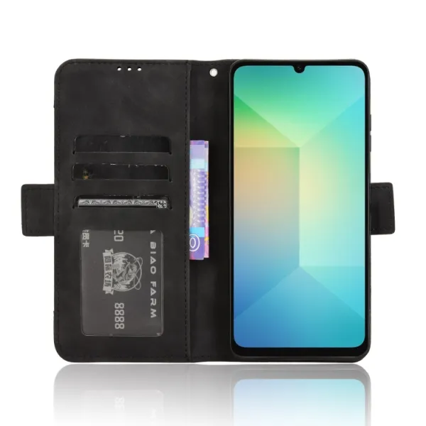 SLOT Peňaženkový obal pre Samsung Galaxy A06 čierny