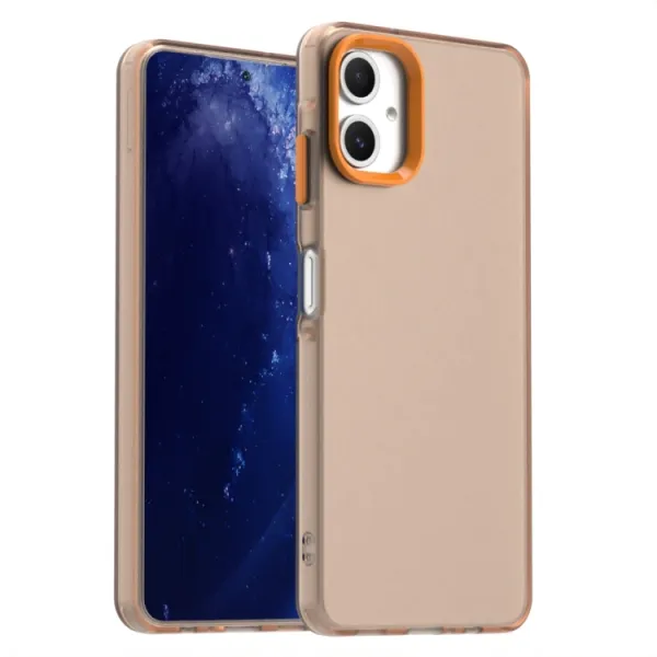 CANDY Ochranný kryt pre Samsung Galaxy A06 oranžový