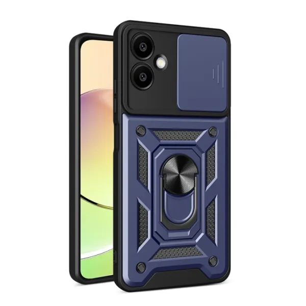 RING CAMERA Kryt s držiakom pre Samsung Galaxy A06 modrý