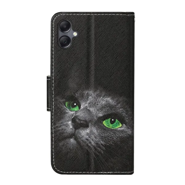 ART Peňaženkový kryt pre Samsung Galaxy A06 BLACK CAT