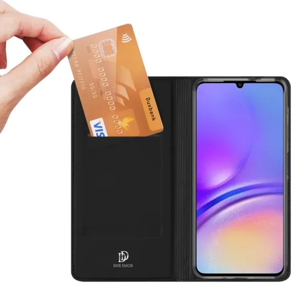 DUX Zaklápacie puzdro pre Samsung Galaxy A06 čierne