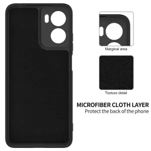 RUBBER Ochranný kryt pre Motorola Moto G05 / Moto E15 čierny