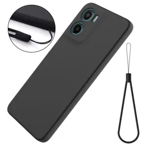 RUBBER Ochranný kryt pre Motorola Moto G05 / Moto E15 čierny