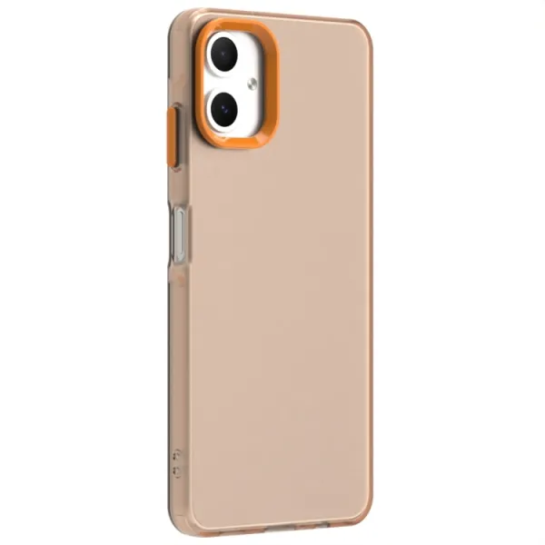 CANDY Ochranný kryt pre Samsung Galaxy A06 oranžový