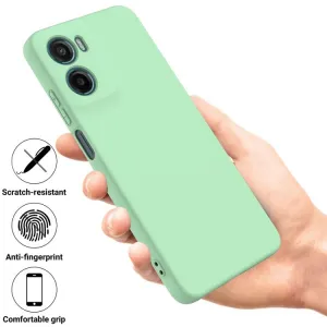 RUBBER Ochranný kryt pre Motorola Moto G05 / Moto E15 zelený