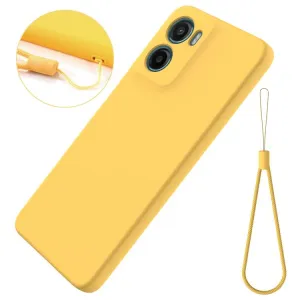 RUBBER Ochranný kryt pre Motorola Moto G05 / Moto E15 žltý