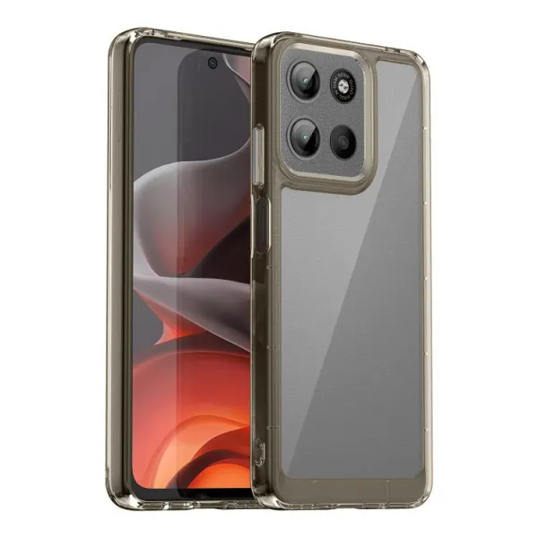 CRYSTAL Ochranný kryt pre Motorola Moto G15 / G15 Power / G17 / G17 Power šedý