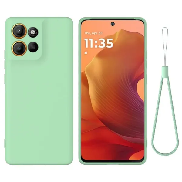 RUBBER Ochranný obal pre Motorola Moto G56 5G zelený