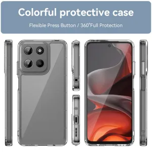 CRYSTAL Ochranný kryt pre Motorola Moto G15 / G15 Power / G17 / G17 Power priehľadný
