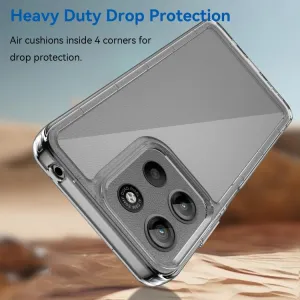 CRYSTAL Ochranný kryt pre Motorola Moto G15 / G15 Power / G17 / G17 Power priehľadný