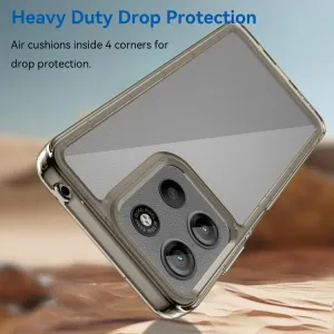 CRYSTAL Ochranný kryt pre Motorola Moto G15 / G15 Power / G17 / G17 Power šedý
