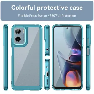 CRYSTAL Ochranný kryt pre Motorola Moto G05 / Moto E15 tyrkysový