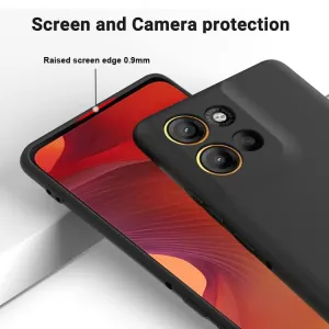 RUBBER Ochranný obal pre Motorola Moto G86 5G čierny