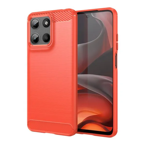 FLEXI TPU Ochranný kryt Motorola Moto G15 / G15 Power / G17 / G17 Power červený