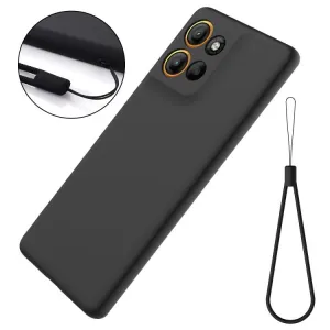 RUBBER Ochranný obal pre Motorola Moto G86 5G čierny