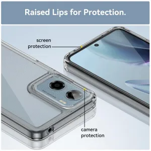 CRYSTAL Ochranný kryt pre Motorola Moto G05 / Moto E15 priehľadný