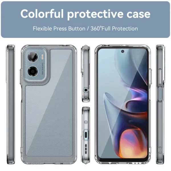 CRYSTAL Ochranný kryt pre Motorola Moto G05 / Moto E15 priehľadný