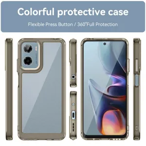 CRYSTAL Ochranný kryt pre Motorola Moto G05 / Moto E15 šedý