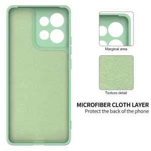 RUBBER Ochranný obal pre Motorola Moto G56 5G zelený