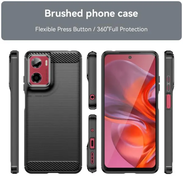 FLEXI TPU Ochranný kryt Motorola Moto G05 / Moto E15 čierny