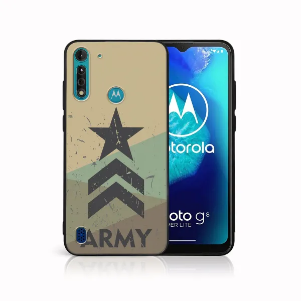 MY ART Ochranný kryt pre Motorola Moto G8 Power Lite ARMY (236)