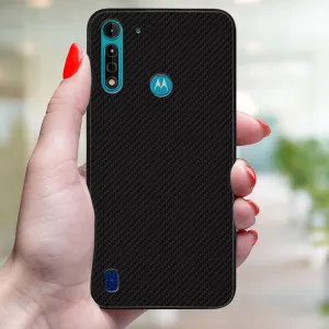 MY ART Ochranný kryt pre Motorola Moto G8 Power Lite CARBON (231)
