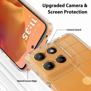 SHOCK Extra odolný kryt Motorola Moto G15 / G15 Power / G17 / G17 Power priehľadný