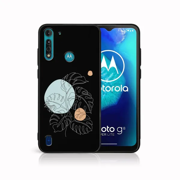 MY ART Ochranný kryt pre Motorola Moto G8 Power Lite MONSTERA (194)