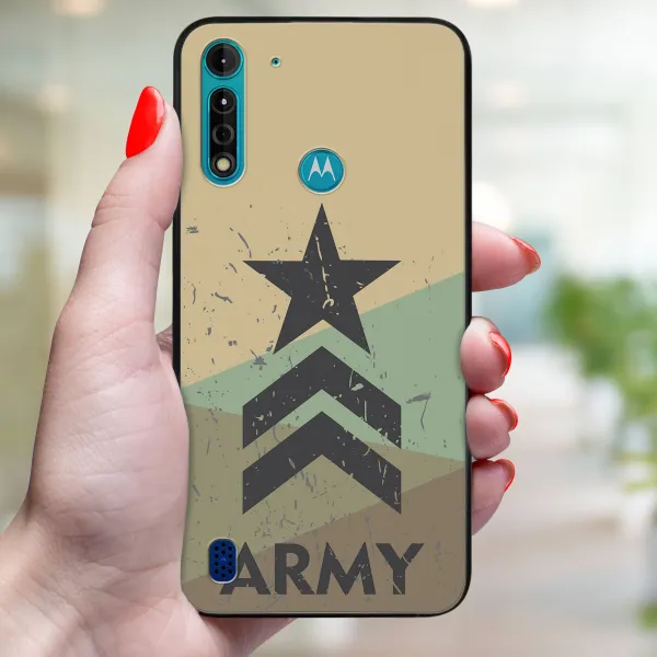 MY ART Ochranný kryt pre Motorola Moto G8 Power Lite ARMY (236)