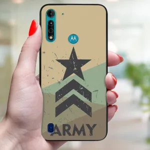MY ART Ochranný kryt pre Motorola Moto G8 Power Lite ARMY (236)