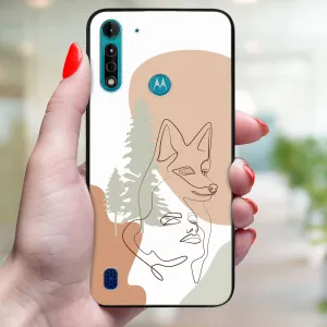 MY ART Ochranný kryt pre Motorola Moto G8 Power Lite FOX (191)
