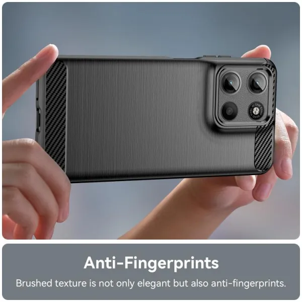FLEXI TPU Ochranný kryt Motorola Moto G15 / G15 Power / G17 / G17 Power čierny