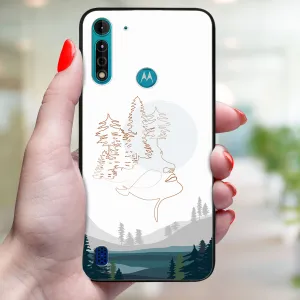 MY ART Ochranný kryt pre Motorola Moto G8 Power Lite LAKE (192)