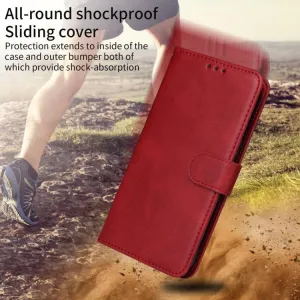 SMOOTH Peňaženkové puzdro pre Xiaomi Redmi Note 14 červené