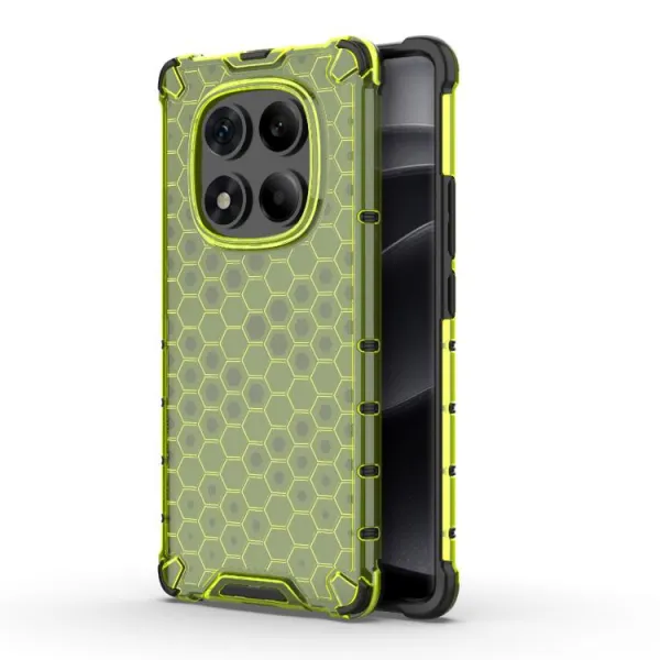 HONEYCOMB Ochranný kryt Xiaomi Redmi Note 14 Pro zelený