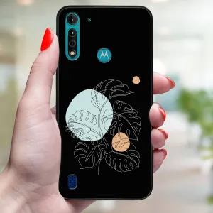 MY ART Ochranný kryt pre Motorola Moto G8 Power Lite MONSTERA (194)