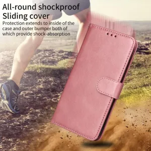SMOOTH Peňaženkové puzdro pre Xiaomi Redmi Note 14 ružové