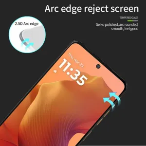 3D Tvrdené ochranné sklo pre Motorola Moto G15 / G15 Power / G17 / G17 Power / Moto G05 / Moto E15