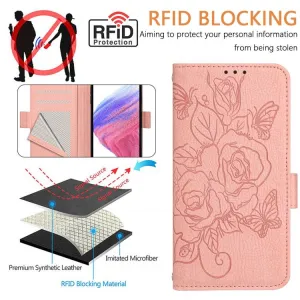 ART MEADOW Peňaženkový obal pre Xiaomi Redmi Note 14 Pro ružový