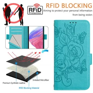 ART MEADOW Peňaženkový obal pre Xiaomi Redmi Note 14 Pro svetlomodrý