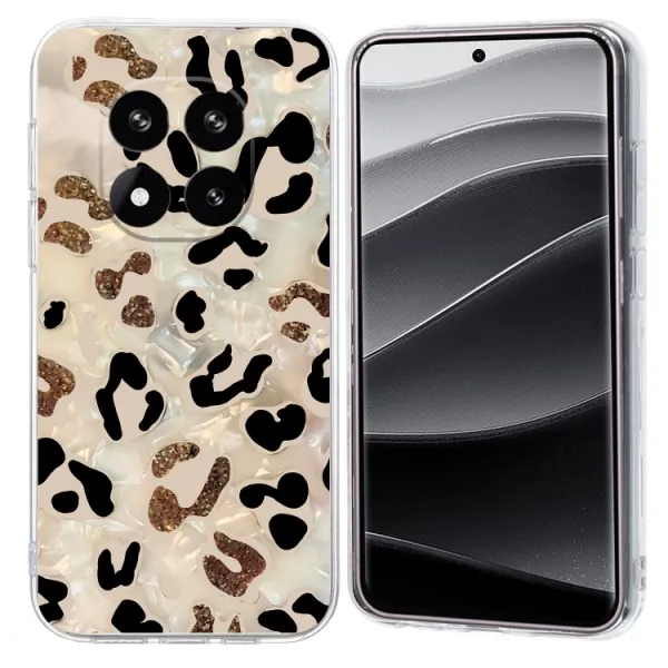 ART TPU Ochranný kryt pre Xiaomi Redmi Note 14 Pro+ 5G LEOPARD
