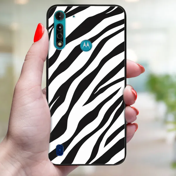 MY ART Ochranný kryt pre Motorola Moto G8 Power Lite ZEBRA (237)