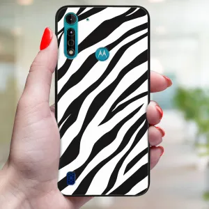 MY ART Ochranný kryt pre Motorola Moto G8 Power Lite ZEBRA (237)
