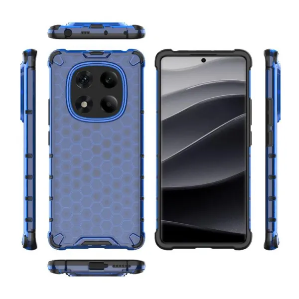 HONEYCOMB Ochranný kryt Xiaomi Redmi Note 14 Pro modrý