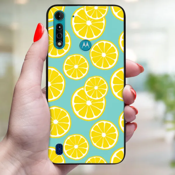 MY ART Ochranný kryt pre Motorola Moto G8 Power Lite LEMON (121)