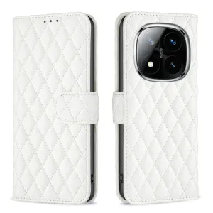LATTICE Ochranné puzdro pre Xiaomi Redmi Note 14 Pro 5G / Redmi Note 14 Pro+ 5G biele